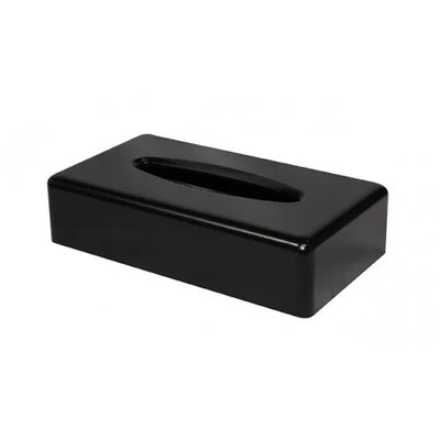 Rectangle Black Tissue Box Holder