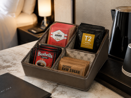 Bordeaux 4 Compartment Display Tray