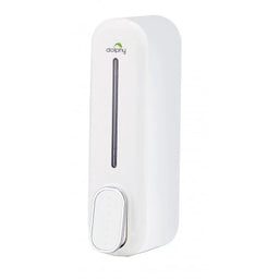 Single White Soap Dispenser