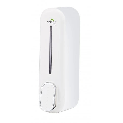 Single White Soap Dispenser