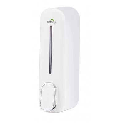 Single White Soap Dispenser