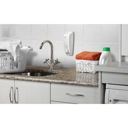 Classic Single White Soap Dispenser - CLEARANCE - Image 2