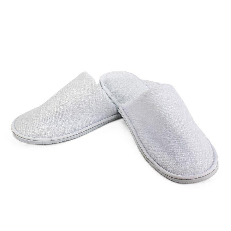 Comfort Closed-toe Terry Cotton Slippers x 100 - Image 4