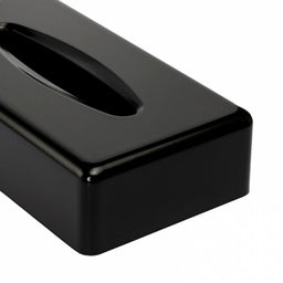 Rectangle Black Tissue Box Holder - Image 2
