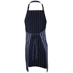 Bib Stripe Apron Navy - Image 3