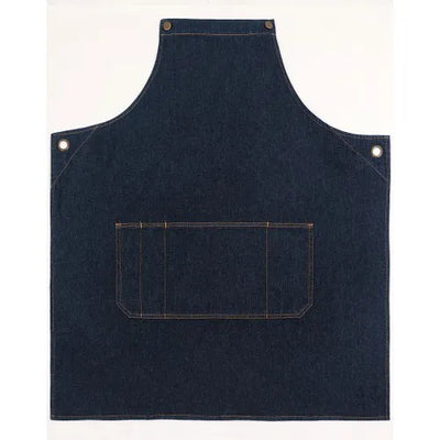 Denim Bib Apron Indigo Blue