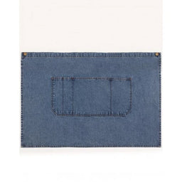 Half Denim Apron Light Blue