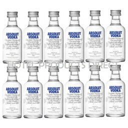 Absolut Vodka 50ml x 12 - Image 4