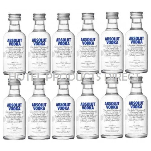 Absolut Vodka 50ml x 12 - Image 4