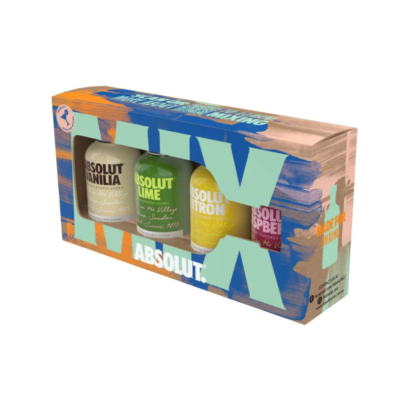 Absolut Vodka Flavour Mix Gift Pack 50ml x 4 - Image 4