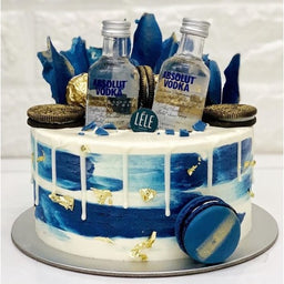 Absolute vodka cake