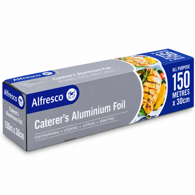 Alfresco Caterer's Aluminium Foil All Purpose 150m X 30cm