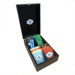 Aurora Tea 4 Compartment Box