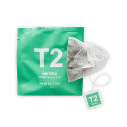 T2 sencha tea sachet pack