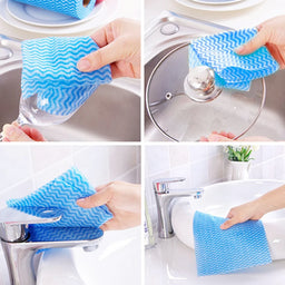 Livi Essentials Commercial Wipes - Blue - Image 6