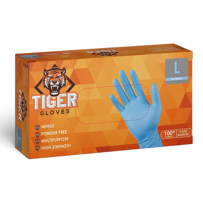 Nitrile Powder Free Glove (L)