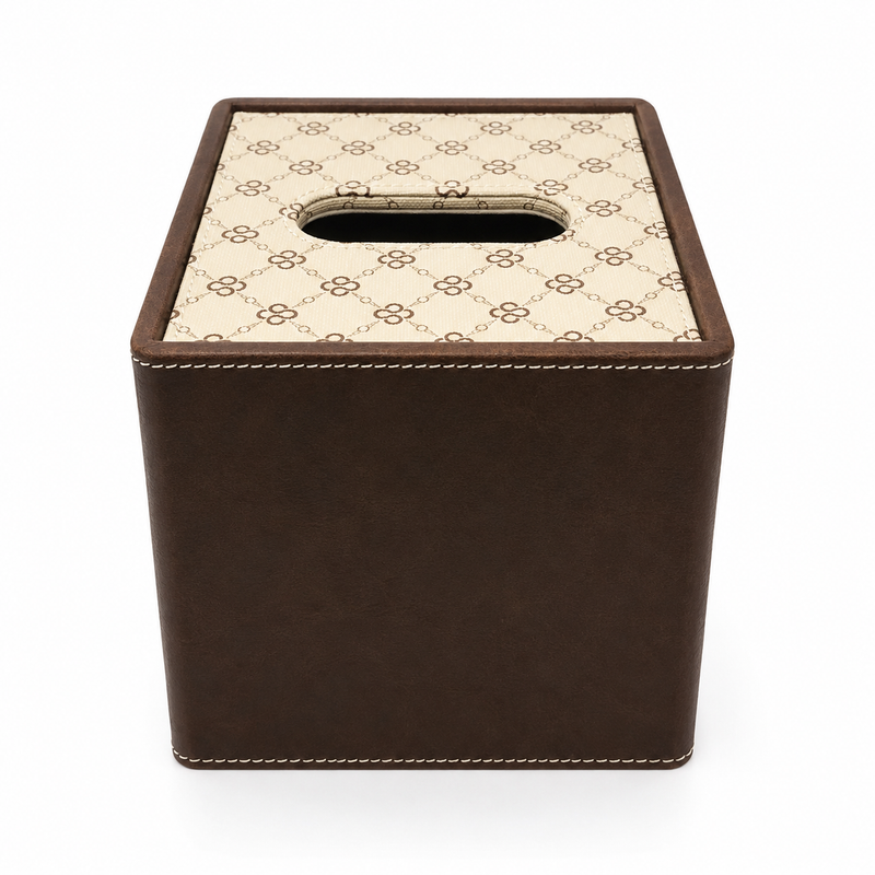Bordeaux Square Tissue Box
