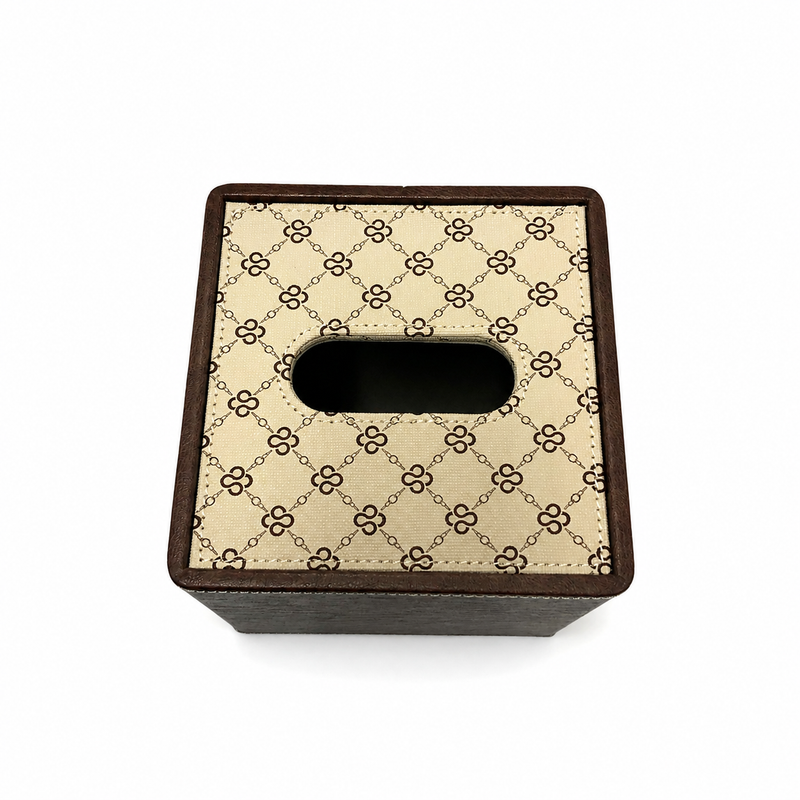 Bordeaux Square Tissue Box