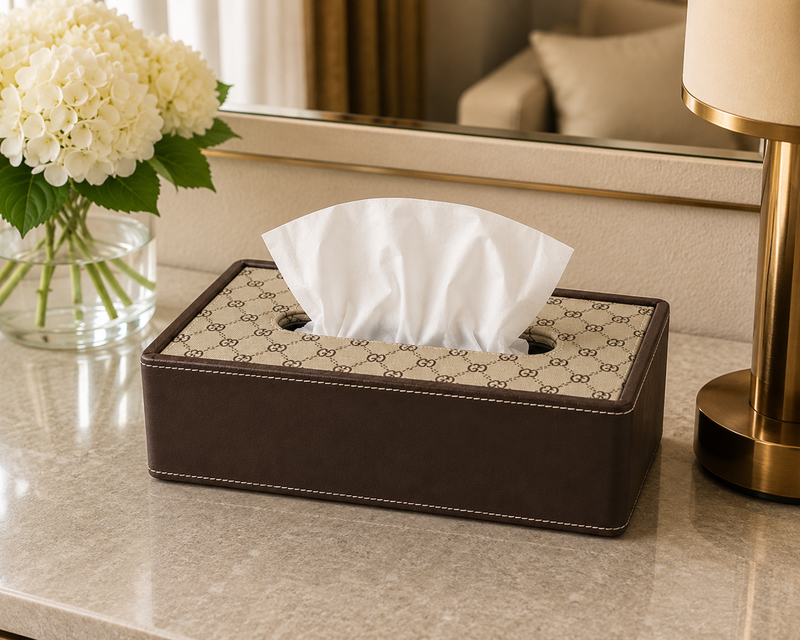 Bordeaux Rectangle Tissue Box