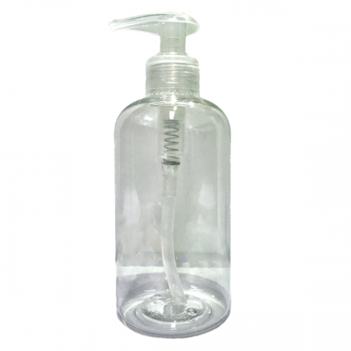 Clear Pump Bottle 250ml - Image 3