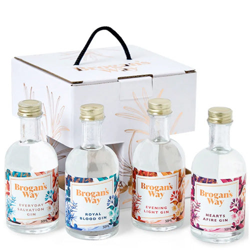 Brogan's Way Gin Taster Gift Pack 50ml x 4 - Image 4