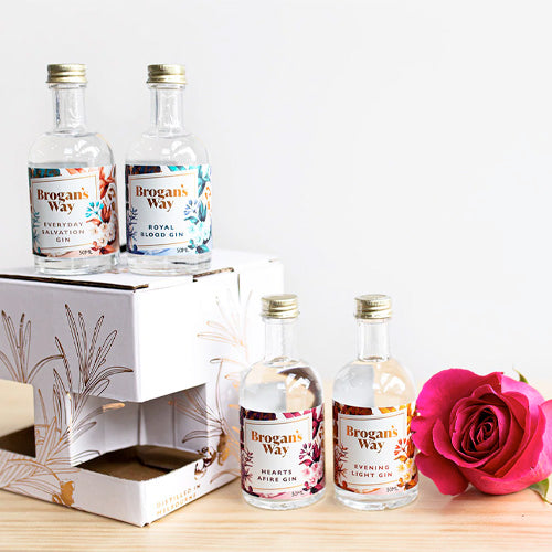 Brogan's Way Gin Taster Gift Pack 50ml x 4 - Image 3