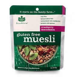 G-Free Muesli with Cranberries 20pkts x 50gm