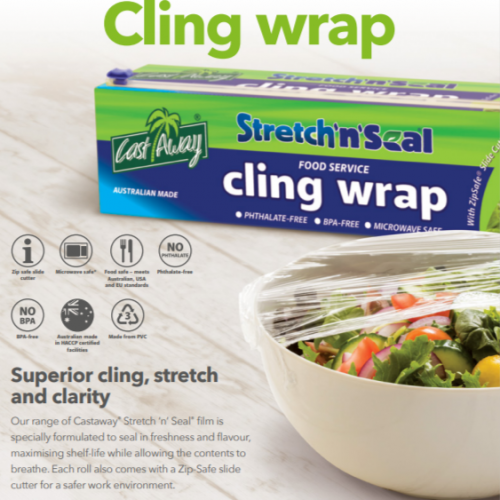 Cast Away Cling Wrap Zip Safe 600m x 45cm - Image 4