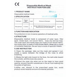 Disposable face masks x 50 - Image 5