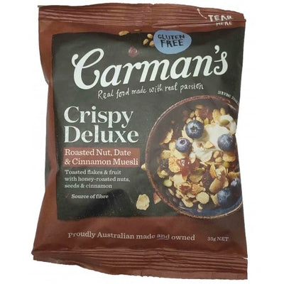 Carman’s Deluxe Fruit GF Muesli Sachet 35g x 50