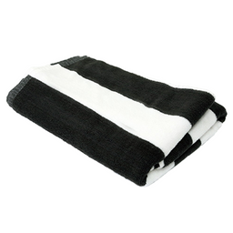 Beach Hut Pool Towel - Charcoal - Image 2