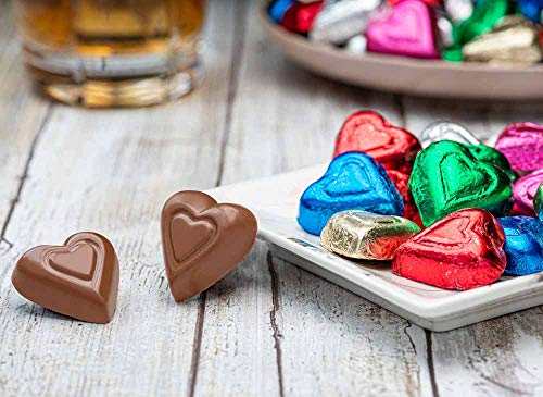Hot Pink Chocolate Hearts 1kg - Image 5