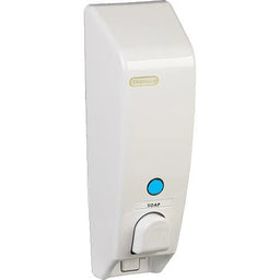 Classic Single White Soap Dispenser - CLEARANCE