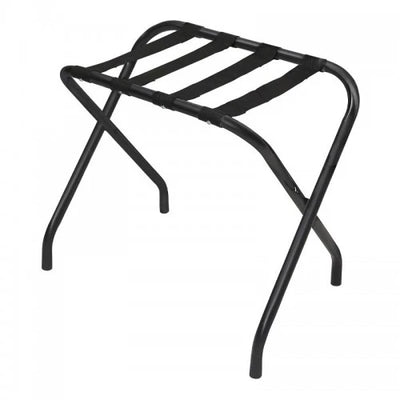 Compact Luggage Rack Black