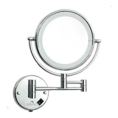 Electric Magnifying Mirror Wall-Mount Chrome