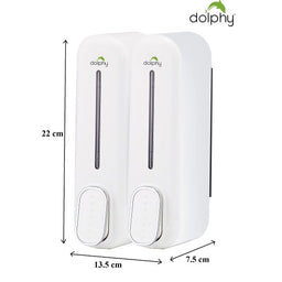 Twin White Shower Dispenser - Image 2