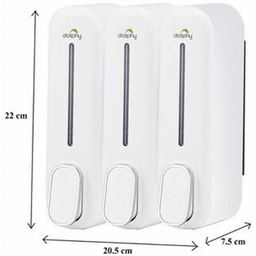 Triple White Shower Dispenser - Image 2