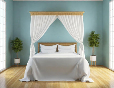 Long Single Bed Egyptian Cotton Fitted Sheet