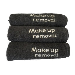 Makeup Remover Face Towel - Dark Charcoal - Image 2