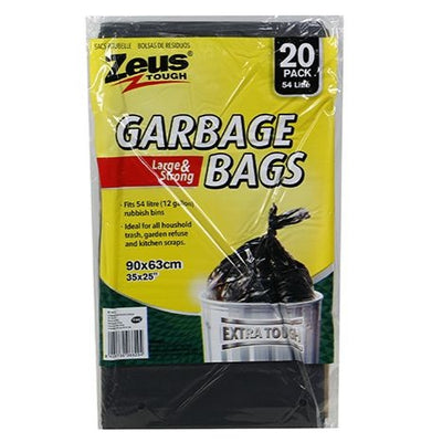 Zeus Garbage Bags - Black
