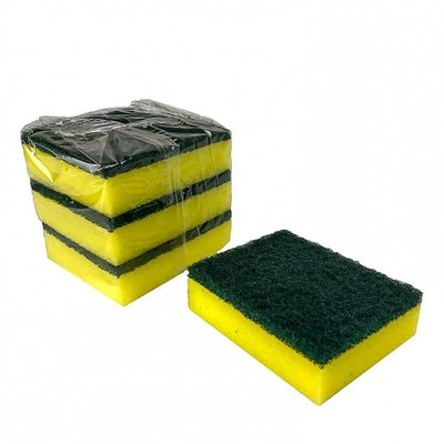 Thick Sponge Scourer 9.5 x 7.5cm – Pack of 3