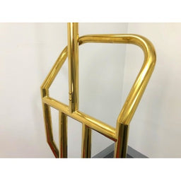 Porters Luggage Buggy - Gold Bar and Red Carpet - Image 5
