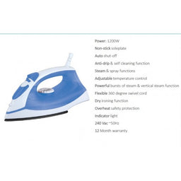 Tiffany Full Function Steam & Dry Iron - Image 4
