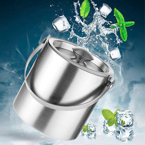 Insulated Steel Ice Bucket  1 Litre - Image 3