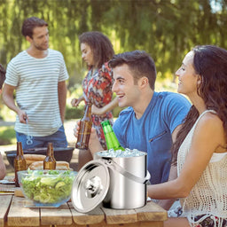 Insulated Steel Ice Bucket  1 Litre - Image 2