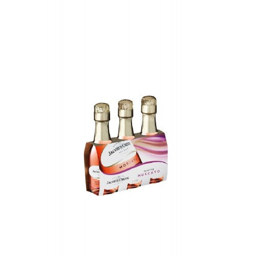 Jacobs Creek Sparkling Moscato Rose 200ml x 12 - Image 2