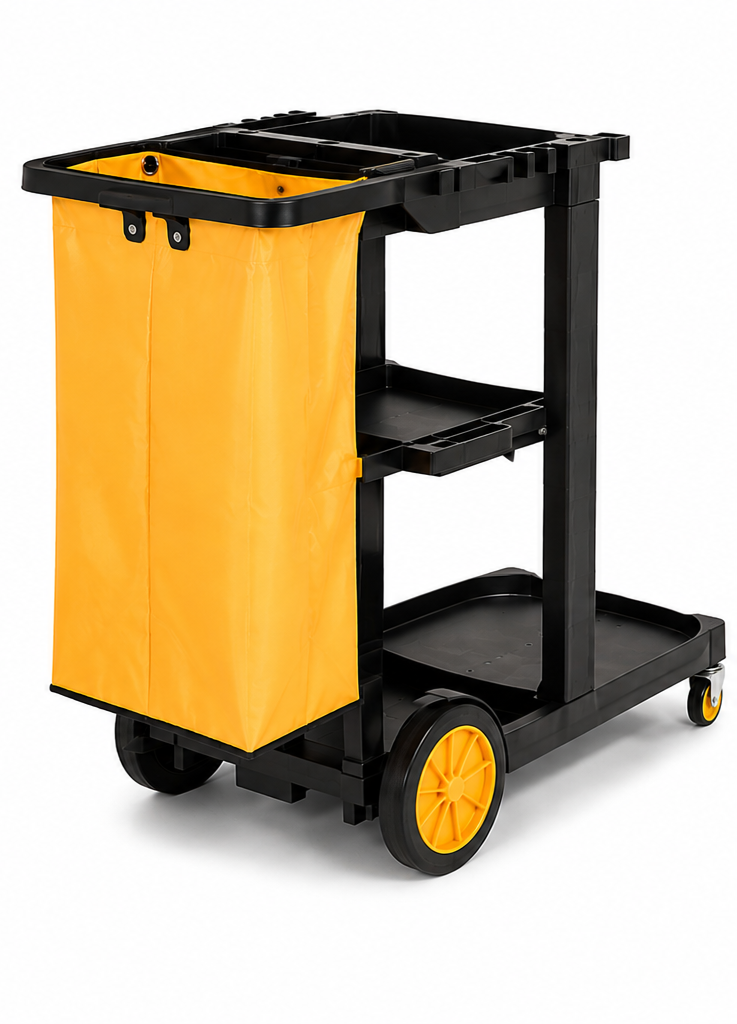 Housekeeping trolley for hotel and accommodation use