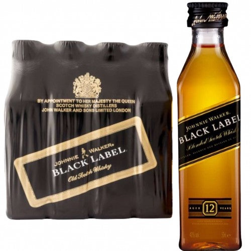 Johnnie Walker Black Label 50ml x 12 - Image 2