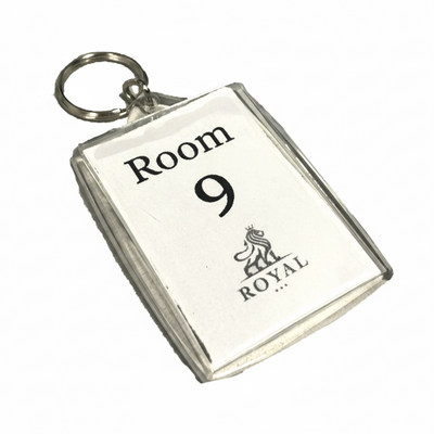 Hotel Key tag with Ring
