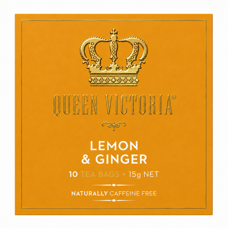 Queen Victoria Lemon & Ginger x 10